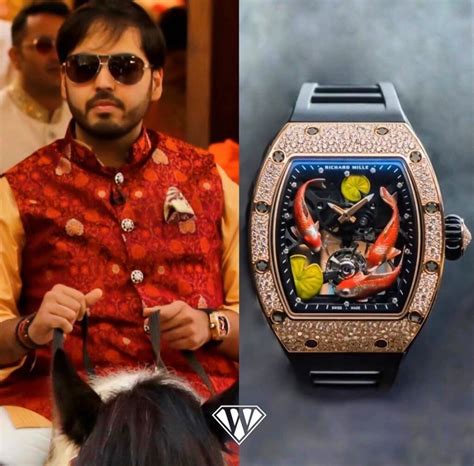 richard mille ambani watch.